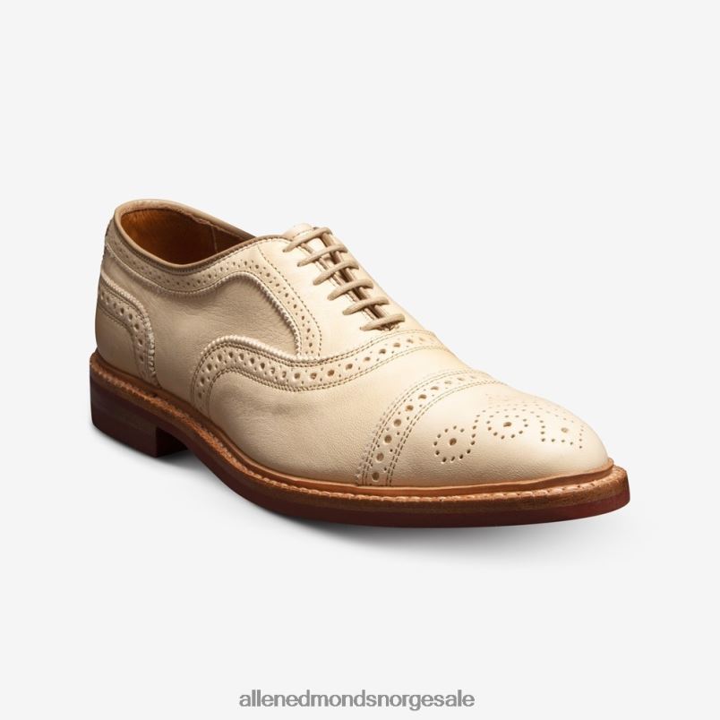 nei Allen Edmonds menn strandmok cap-toe oxford med dainite gummisåle bein vegetabilsk garvet skinn 64B6Z14