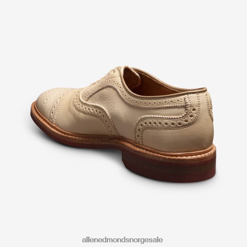 nei Allen Edmonds menn strandmok cap-toe oxford med dainite gummisåle bein vegetabilsk garvet skinn 64B6Z14
