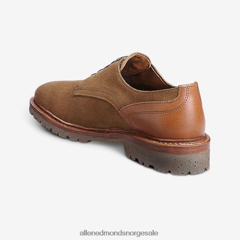 nei Allen Edmonds menn Discovery derbysko i semsket skinn cognac snus 64B6Z110