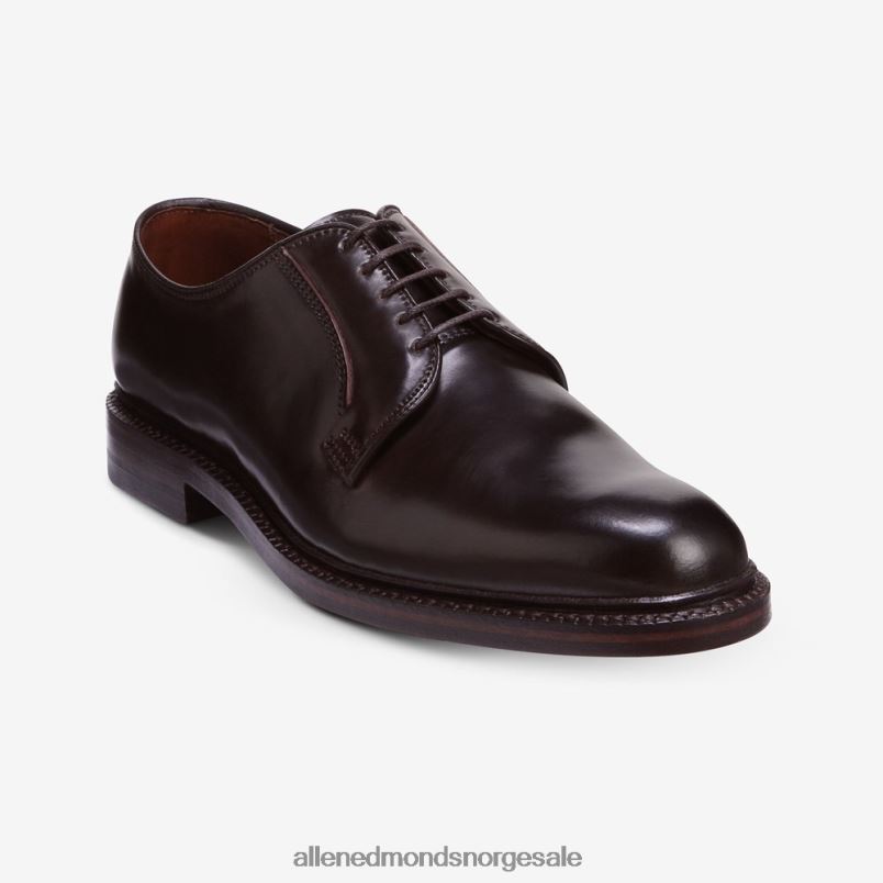 nei Allen Edmonds menn leeds shell cordovan derby dress shoe brun cordovan 64B6Z403