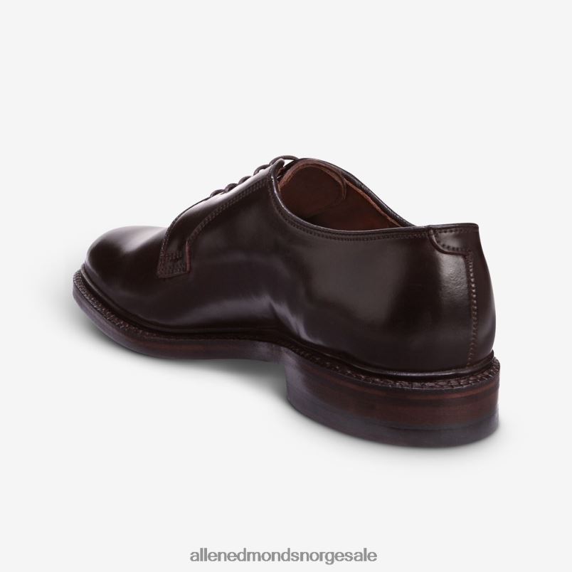 nei Allen Edmonds menn leeds shell cordovan derby dress shoe brun cordovan 64B6Z403