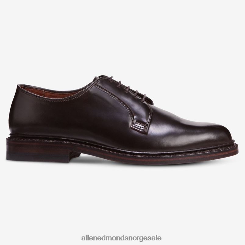 nei Allen Edmonds menn leeds shell cordovan derby dress shoe brun cordovan 64B6Z403