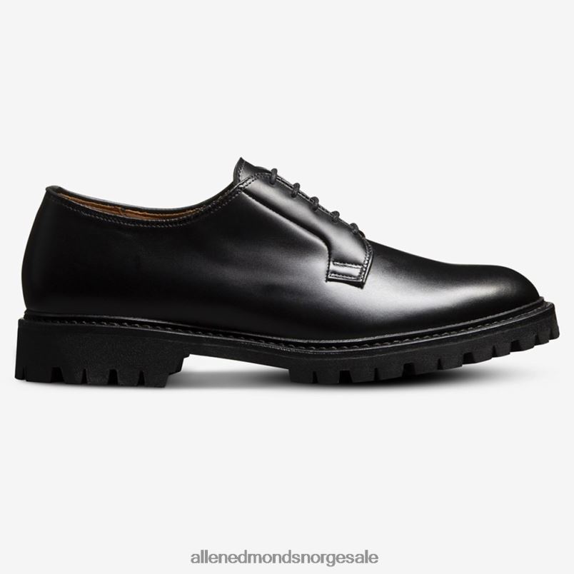 nei Allen Edmonds menn lennon lug derby Svart lær 64B6Z447