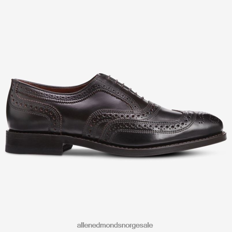 nei Allen Edmonds menn cambridge shell cordovan wingtip dress shoe brun 64B6Z325