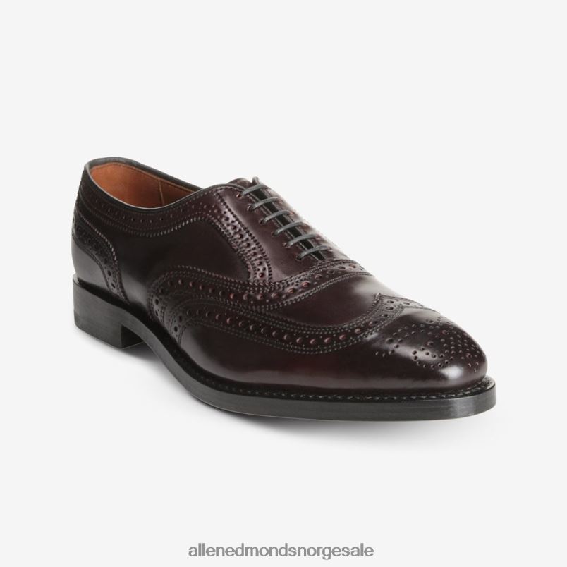 nei Allen Edmonds menn cambridge shell cordovan wingtip dress shoe burgunder 64B6Z49
