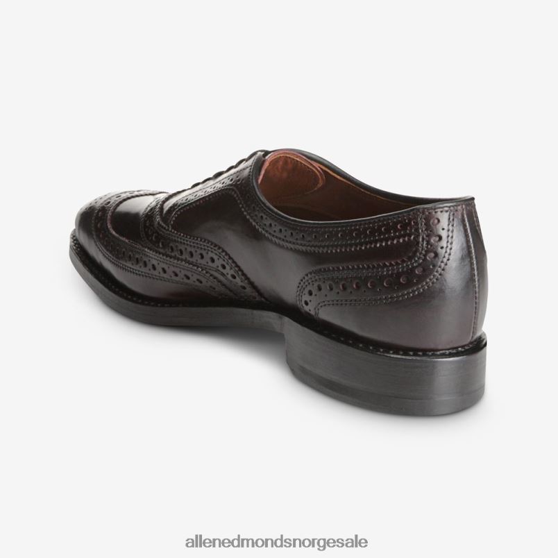 nei Allen Edmonds menn cambridge shell cordovan wingtip dress shoe burgunder 64B6Z49