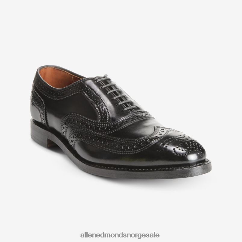 nei Allen Edmonds menn cambridge shell cordovan wingtip dress shoe svart cordovan 64B6Z324