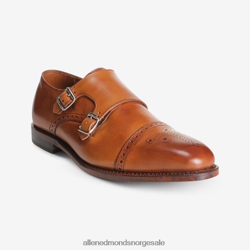 nei Allen Edmonds menn st. johns doble munk-strop-kjolesko valnøtt brun 64B6Z60