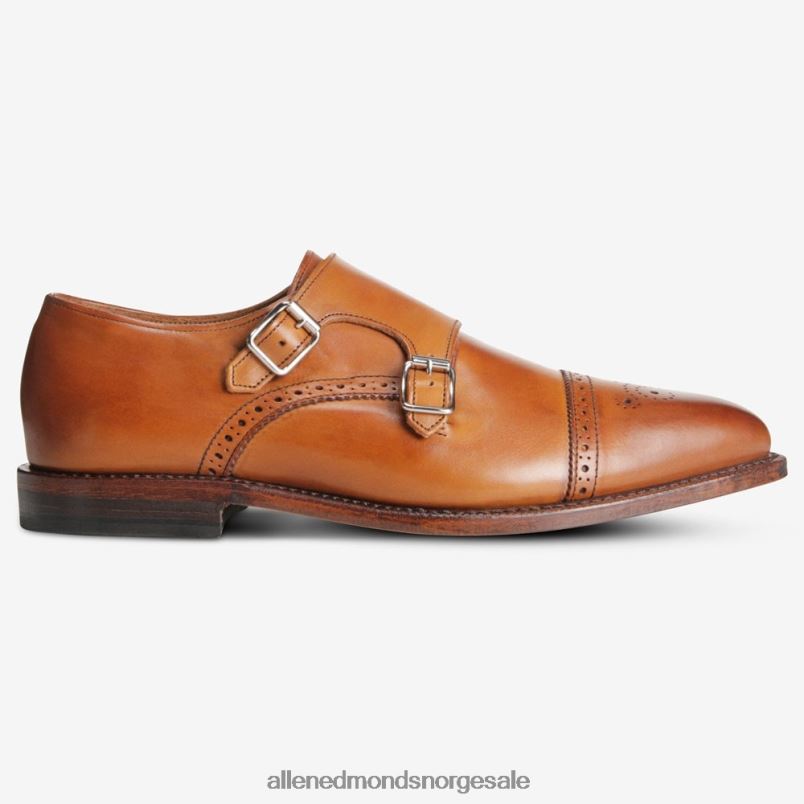 nei Allen Edmonds menn st. johns doble munk-strop-kjolesko valnøtt brun 64B6Z60
