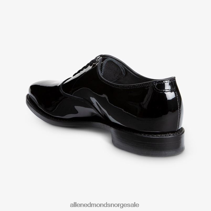 nei Allen Edmonds menn carlyle ensfarget oxford dress sko svart patent 64B6Z47