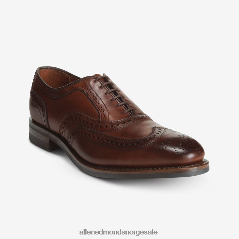 nei Allen Edmonds menn mcallister vingetip oxford dress sko med dainite såle mørk chili 64B6Z59