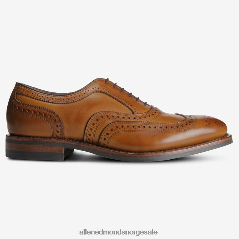 nei Allen Edmonds menn mcallister vingetip oxford dress sko med dainite såle valnøtt brun 64B6Z355