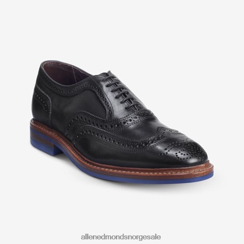 nei Allen Edmonds menn mctavish vingetip oxford dress sko svart 64B6Z108