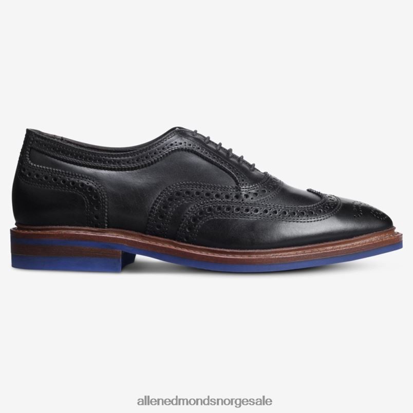 nei Allen Edmonds menn mctavish vingetip oxford dress sko svart 64B6Z108