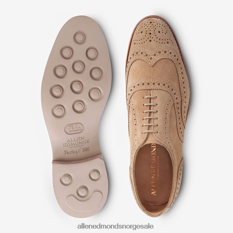 nei Allen Edmonds menn neumok semsket vingetip oxford kamel 64B6Z101