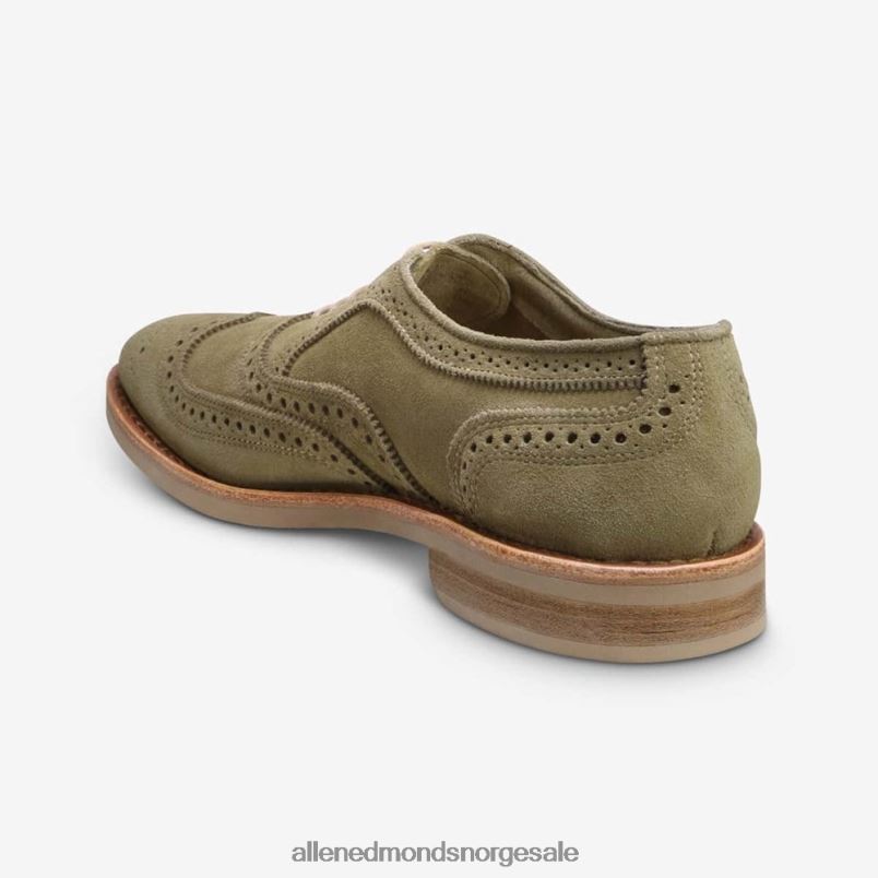 nei Allen Edmonds menn neumok semsket vingetip oxford salvie grønn 64B6Z107