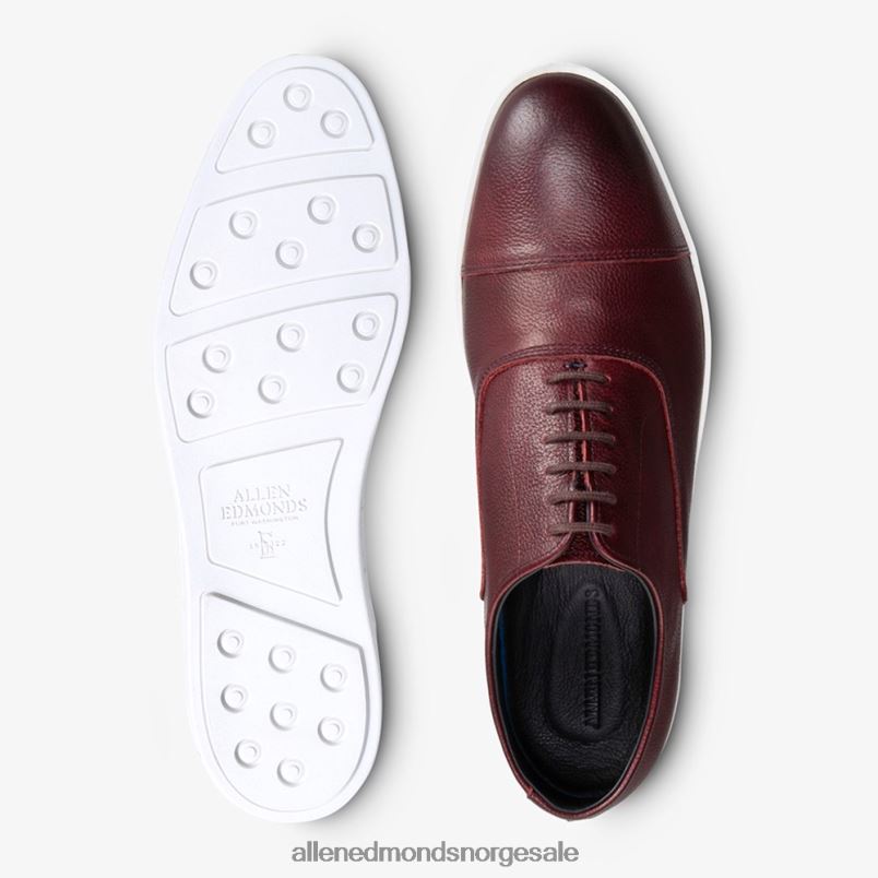 nei Allen Edmonds menn park avenue oxford kjole joggesko burgunder korn 64B6Z252
