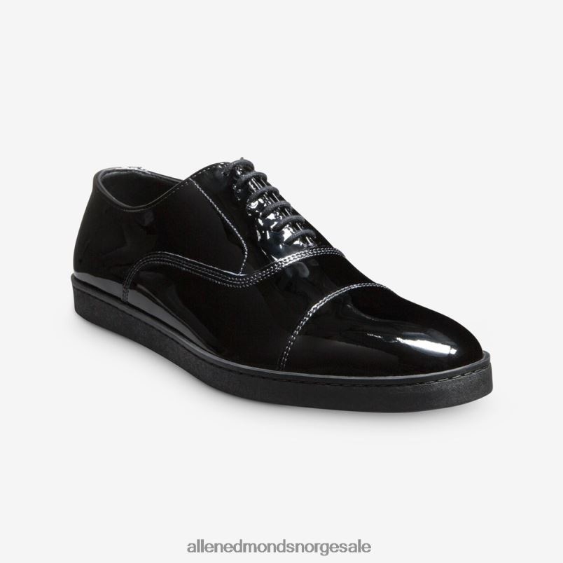 nei Allen Edmonds menn park avenue oxford kjole joggesko svart lakkskinn 64B6Z26