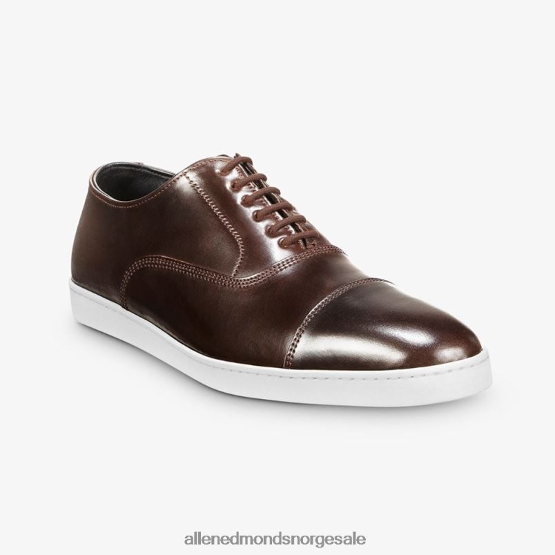 nei Allen Edmonds menn park avenue shell cordovan oxford kjole sneaker brun 64B6Z266
