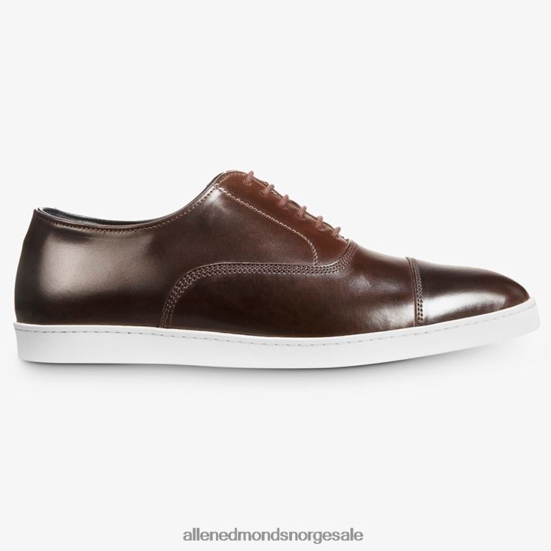 nei Allen Edmonds menn park avenue shell cordovan oxford kjole sneaker brun 64B6Z266