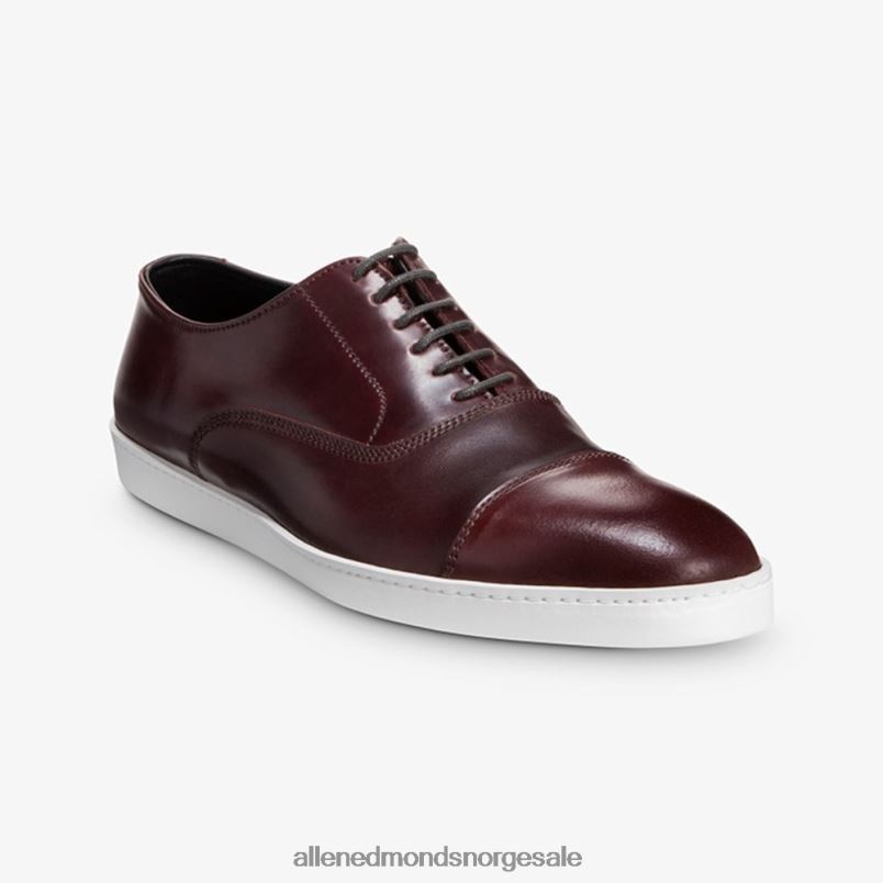 nei Allen Edmonds menn park avenue shell cordovan oxford kjole sneaker burgunder cordovan 64B6Z264