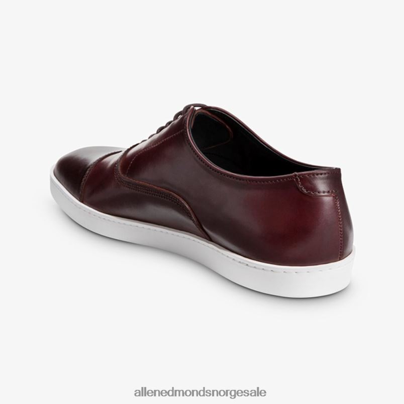 nei Allen Edmonds menn park avenue shell cordovan oxford kjole sneaker burgunder cordovan 64B6Z264