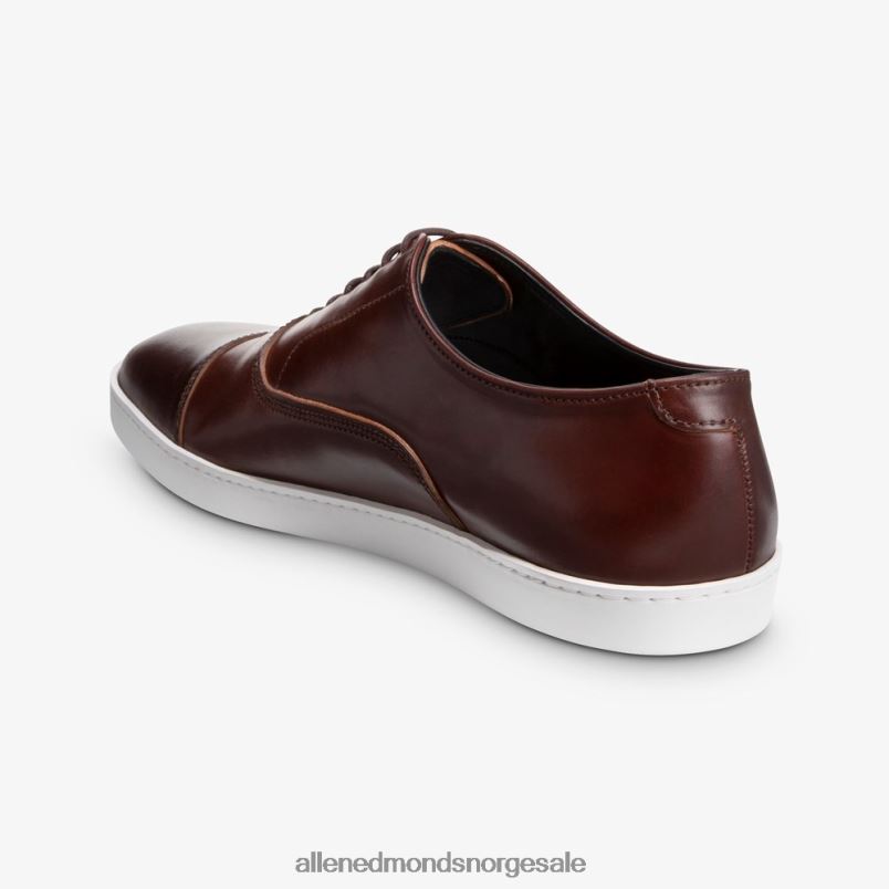 nei Allen Edmonds menn park avenue shell cordovan oxford kjole sneaker chili cordovan 64B6Z21