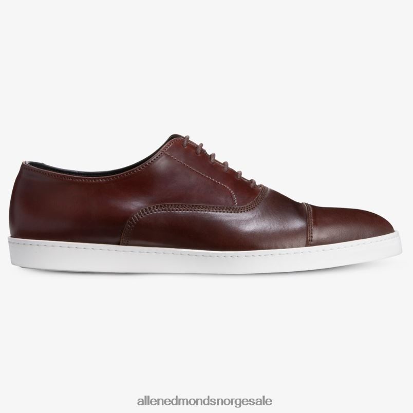 nei Allen Edmonds menn park avenue shell cordovan oxford kjole sneaker chili cordovan 64B6Z21