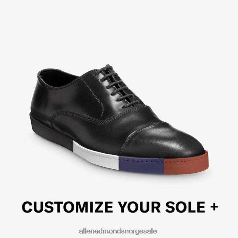 nei Allen Edmonds menn park avenue shell cordovan oxford kjole sneaker svart cordovan 64B6Z265