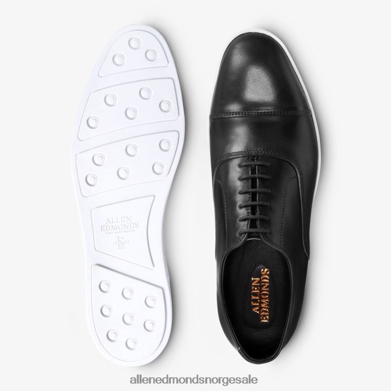 nei Allen Edmonds menn park avenue shell cordovan oxford kjole sneaker svart cordovan 64B6Z265