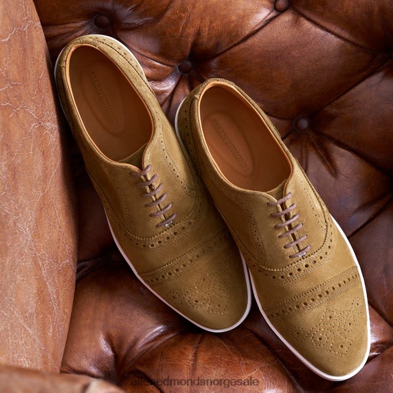 nei Allen Edmonds menn strand oxford joggesko kapers semsket skinn 64B6Z240
