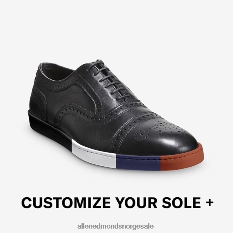 nei Allen Edmonds menn strand oxford joggesko svart 64B6Z239