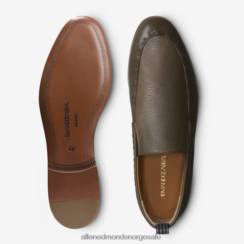 nei Allen Edmonds menn bula casual loafer fra Armando cabral oliven 64B6Z124