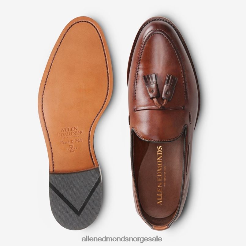 nei Allen Edmonds menn grayson dusk loafer mørk chili 64B6Z332