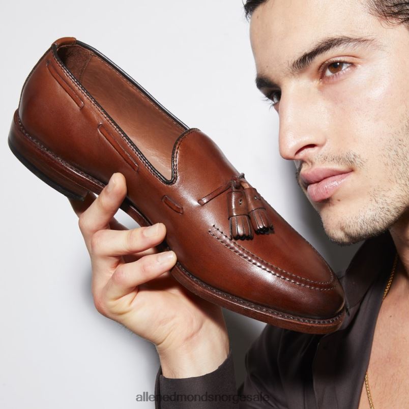 nei Allen Edmonds menn grayson dusk loafer mørk chili 64B6Z332