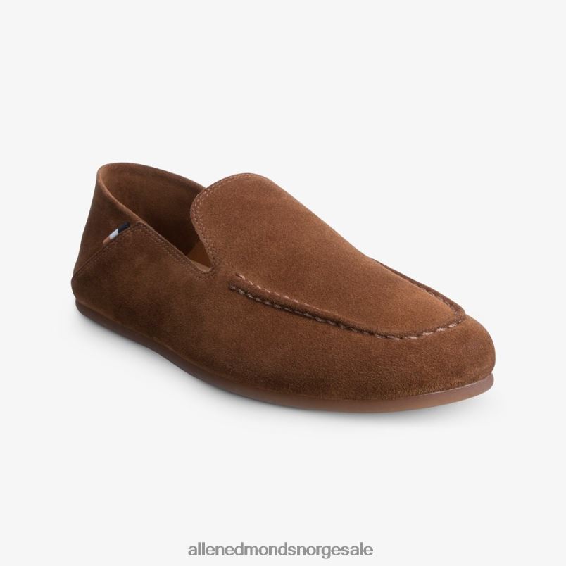 nei Allen Edmonds menn scarsdale slip-on loafer saft brun 64B6Z422