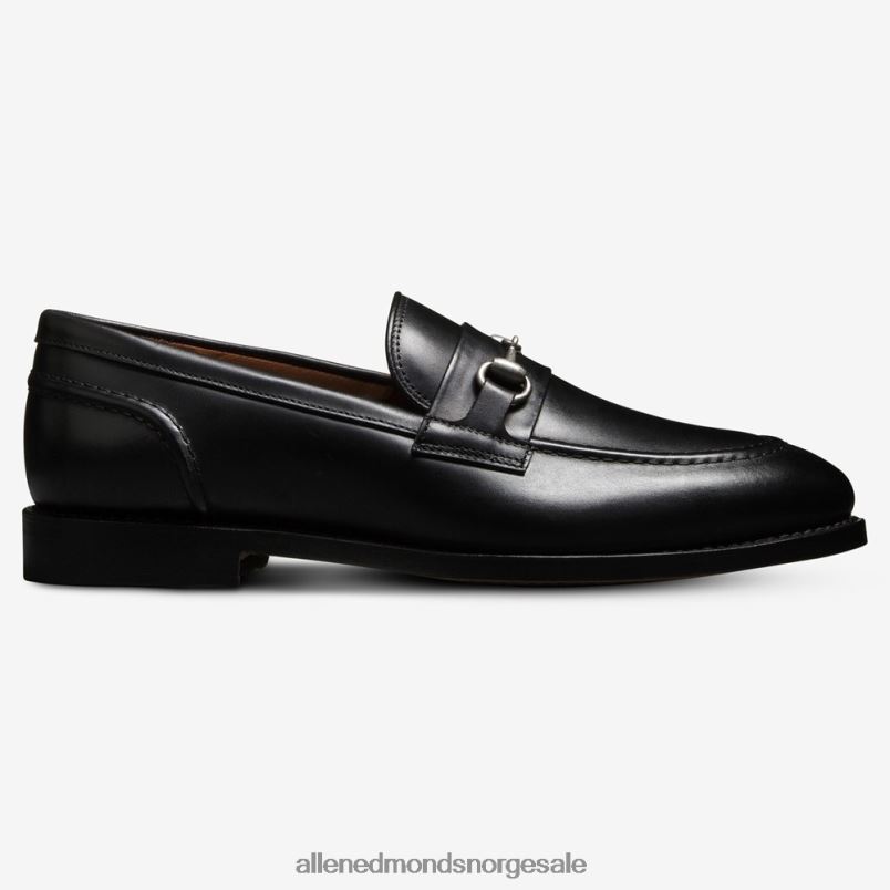 nei Allen Edmonds menn randolph bit loafer Svart lær 64B6Z7