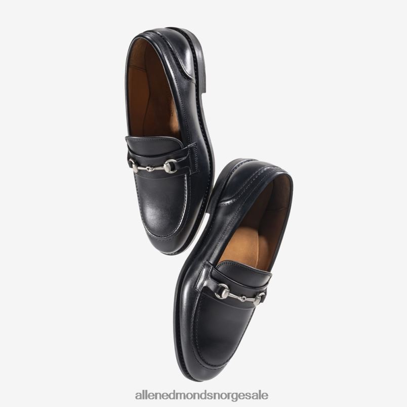 nei Allen Edmonds menn randolph bit loafer Svart lær 64B6Z7