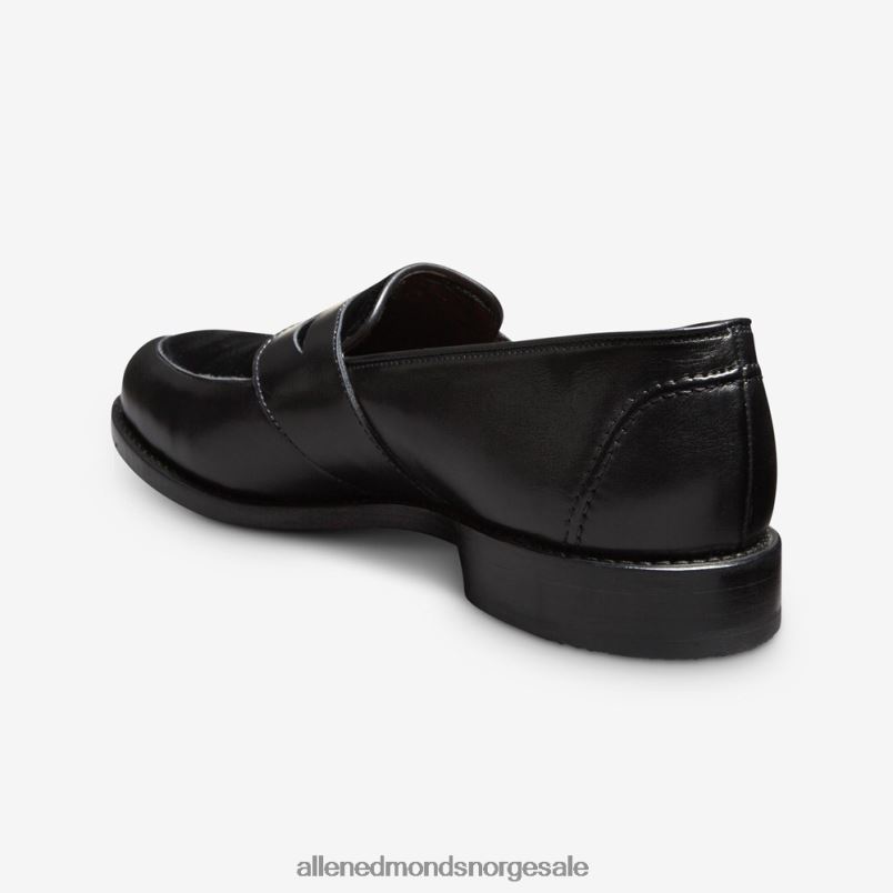 nei Allen Edmonds menn randolph penny loafer Svart velvet 64B6Z17