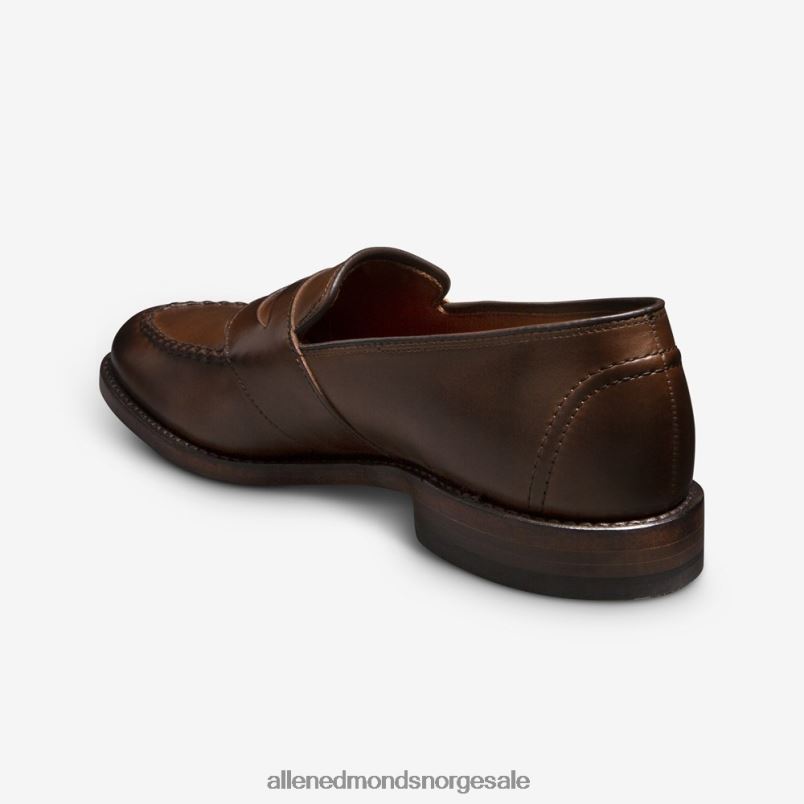 nei Allen Edmonds menn randolph penny loafer kaffe brun 64B6Z3