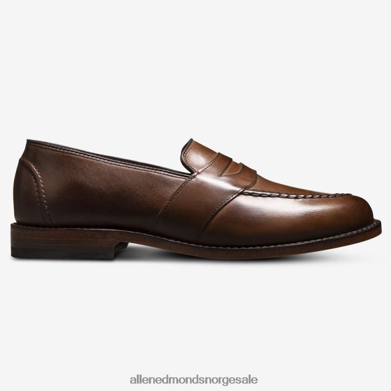 nei Allen Edmonds menn randolph penny loafer kaffe brun 64B6Z3