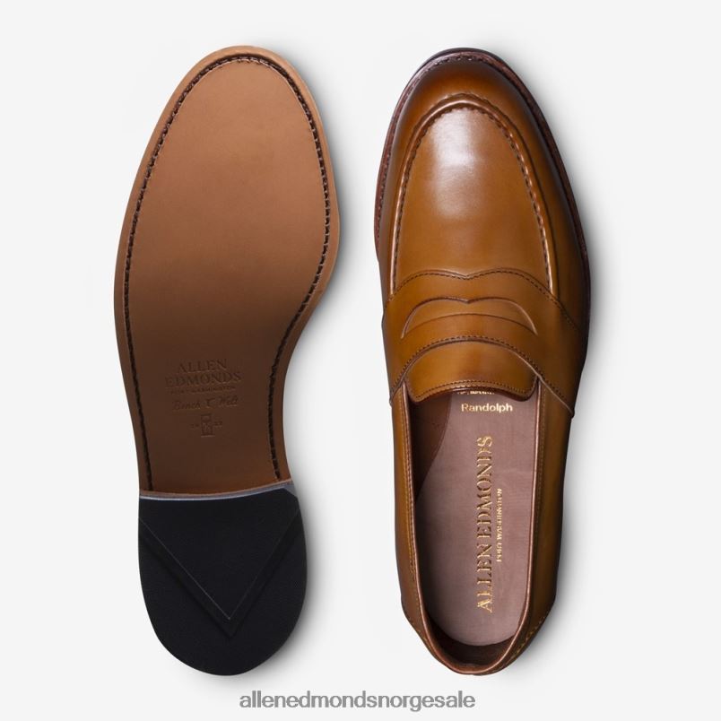 nei Allen Edmonds menn randolph penny loafer valnøtt brun 64B6Z92