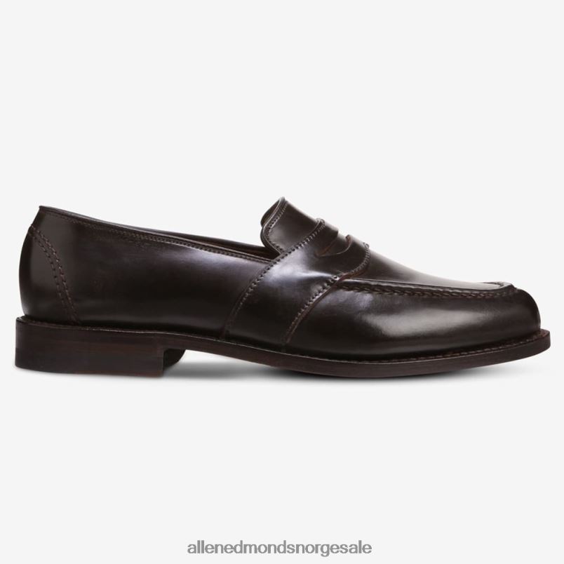 nei Allen Edmonds menn randolph shell cordovan penny loafer brun cordovan 64B6Z301