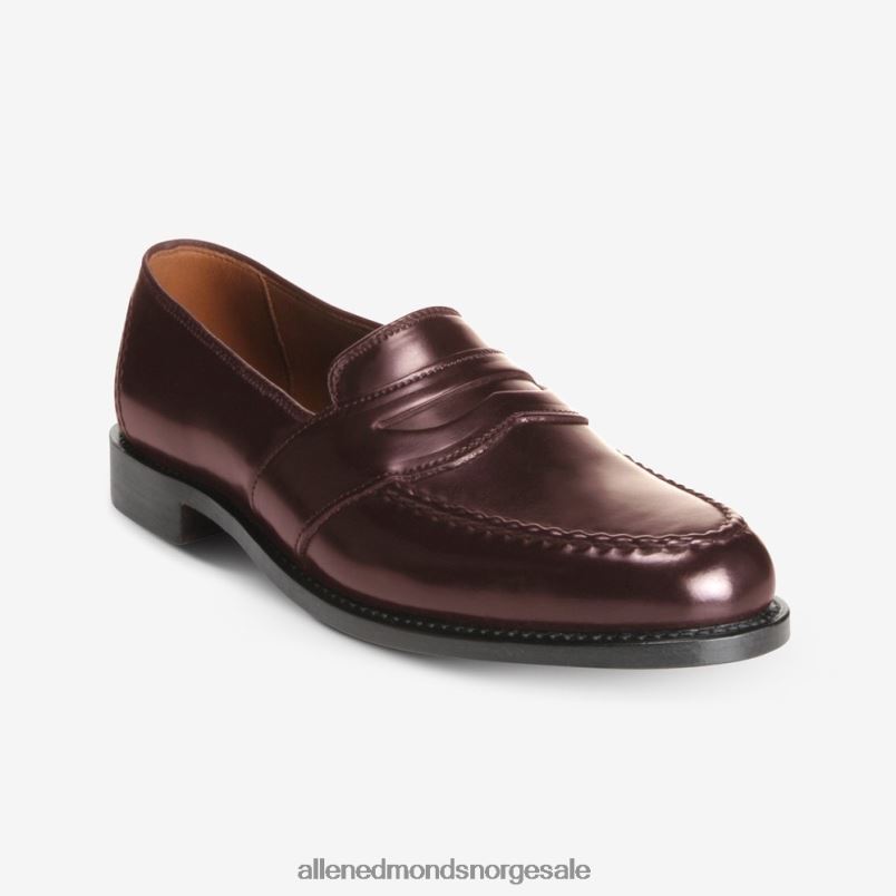 nei Allen Edmonds menn randolph shell cordovan penny loafer burgunder cordovan 64B6Z300