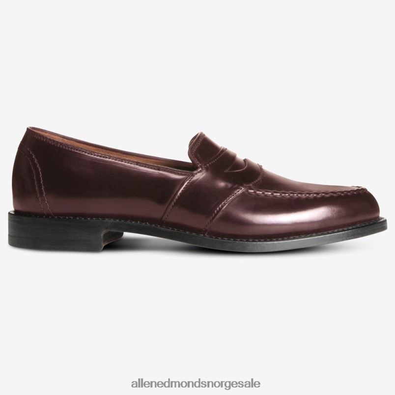nei Allen Edmonds menn randolph shell cordovan penny loafer burgunder cordovan 64B6Z300