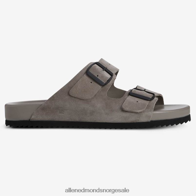 nei Allen Edmonds menn spurve sandal i semsket skinn grå 64B6Z121