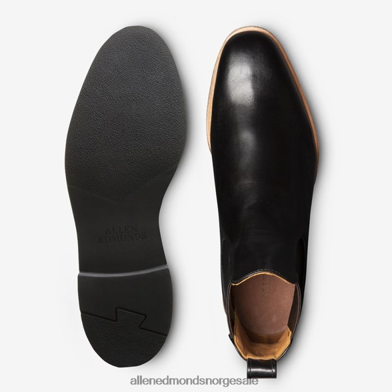nei Allen Edmonds menn Liverpool signatur chelsea støvel Svart lær 64B6Z50