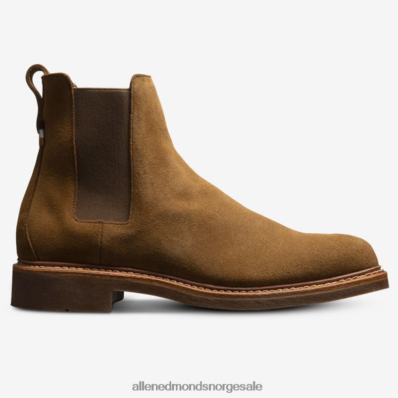 nei Allen Edmonds menn denali chelsea støvel brunt semsket skinn 64B6Z62