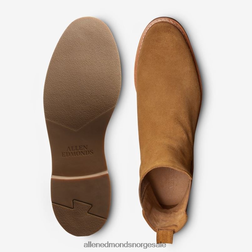 nei Allen Edmonds menn denali chelsea støvel brunt semsket skinn 64B6Z62