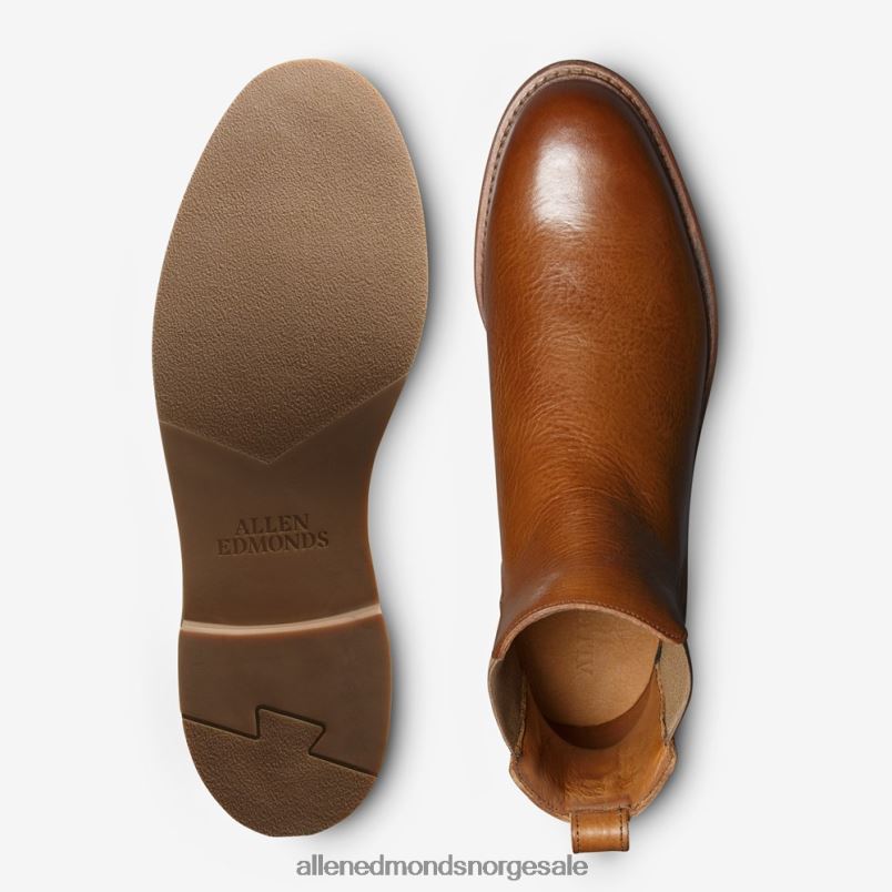 nei Allen Edmonds menn denali chelsea støvel konjakkskinn 64B6Z362